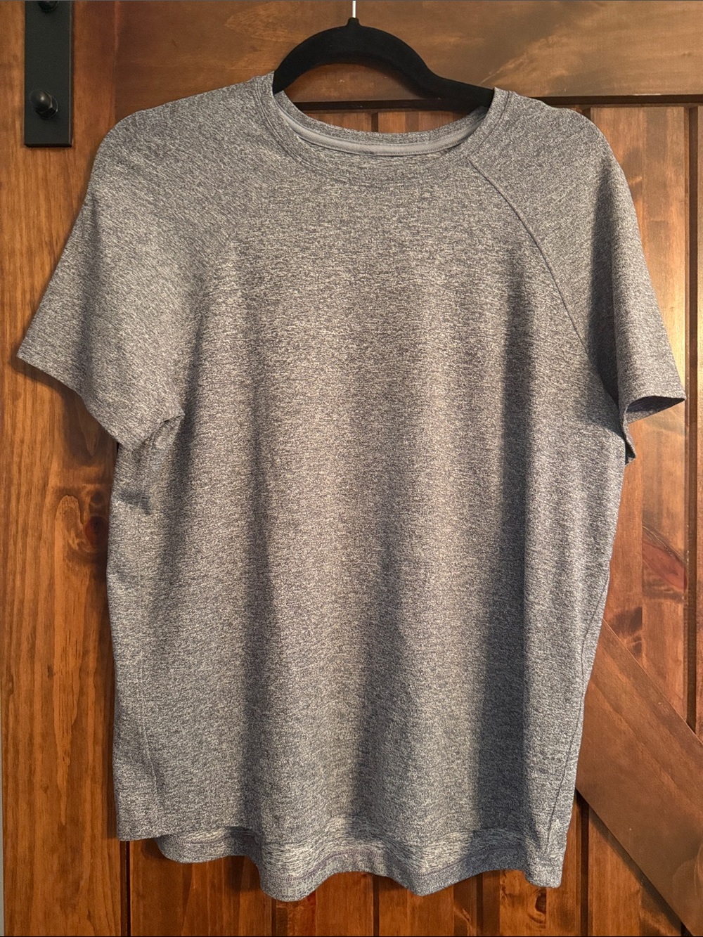 Women's Lululemon  Heather Gray Performance Crew Neck Shirt license to train
